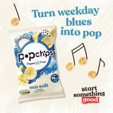 popchips Sea Salt Sharing Crisps   85g GOODS M&S   