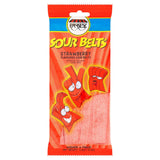 Paskesz Sour Strawberry Belts 115g GOODS Sainsburys   