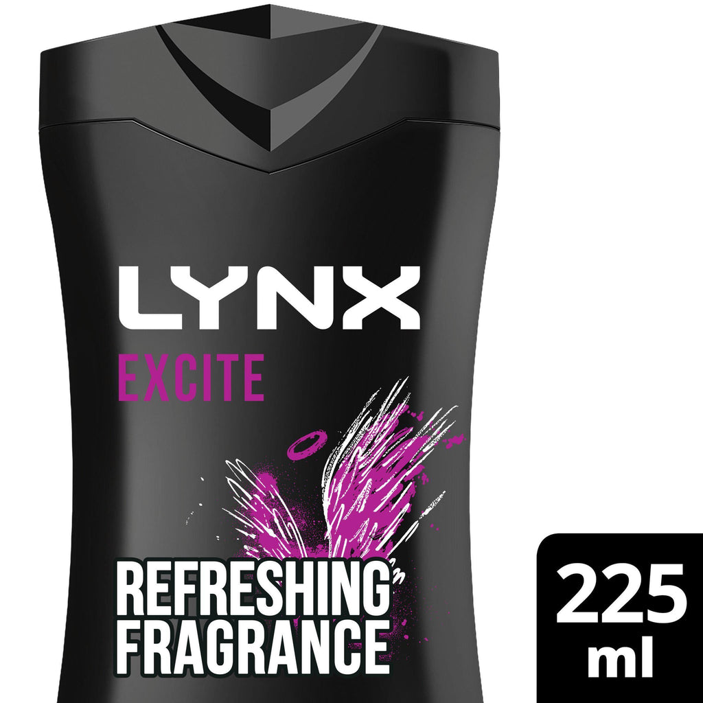 Lynx Excite Shower Gel 225ml