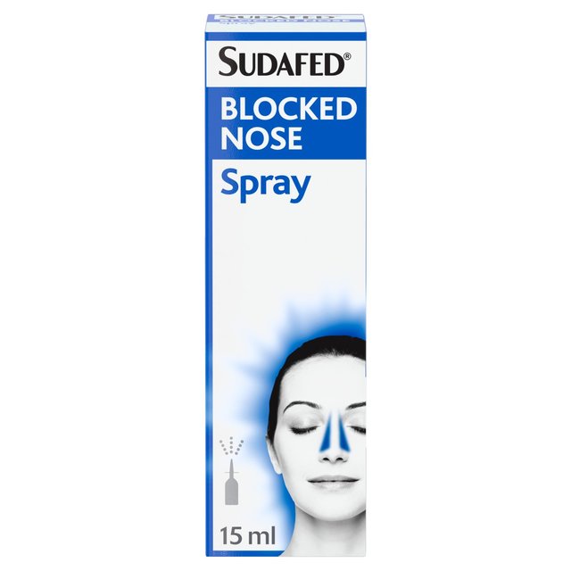 Sudafed Blocked Nose Spray   15ml GOODS M&S   