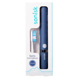 Sonisk Pulse Battery Powered Travelling Toothbrush GOODS Superdrug Steel Blue  