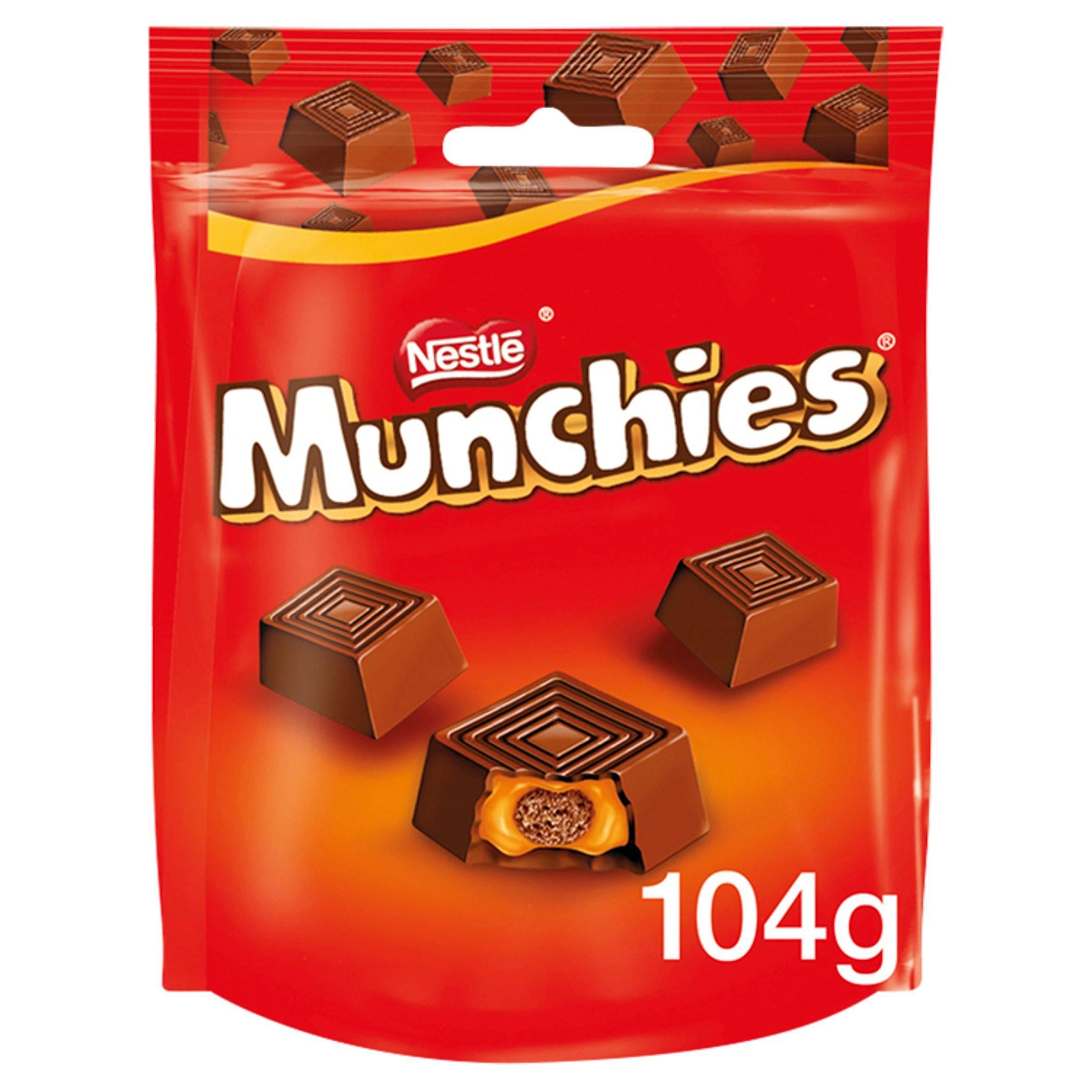 Munchies Chocolate Sharing Pouch 104g Chocolate pouches & bags Sainsburys   