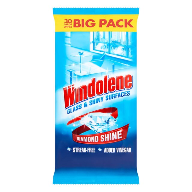 Windolene Window & Glass Cleaner Wipes   30 per pack