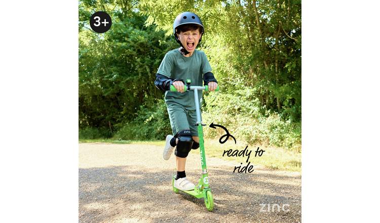 Zinc Dino Foldable Light Up 2 Wheel Scooter GOODS Argos