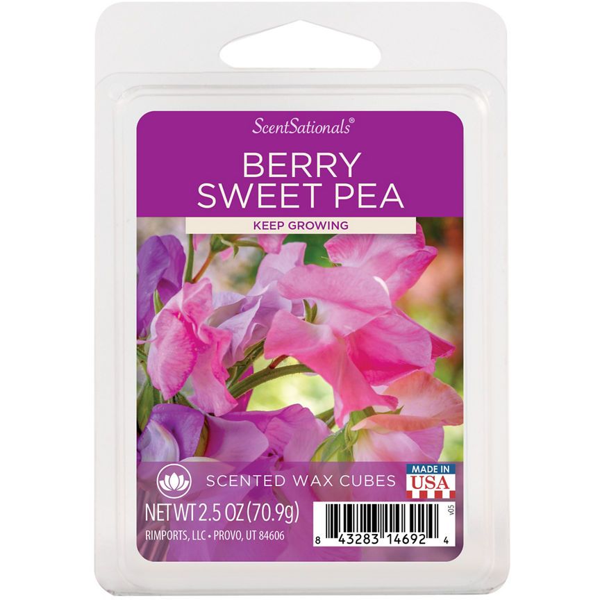 ScentSationals Berry Sweet Pea Wax Cubes GOODS ASDA   