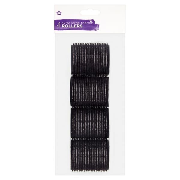 Superdrug Extra Large Thermo Rollers X4