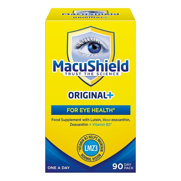 MacuShield Original Formula 90 Capsules Eye Care Vitamins Holland&Barrett   