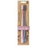 NFco Biodegradable Toothbrush - Rose Quartz & Monsoon Mist GOODS Superdrug   