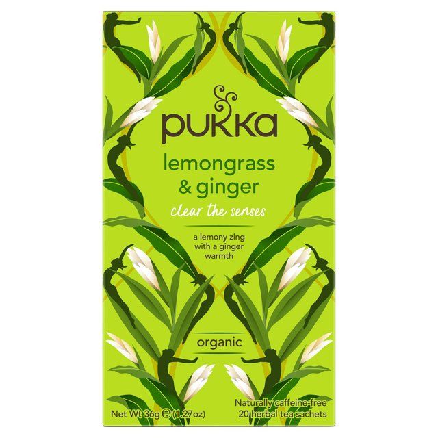 Pukka Tea Lemongrass & Ginger Tea   20 per pack GOODS M&S   