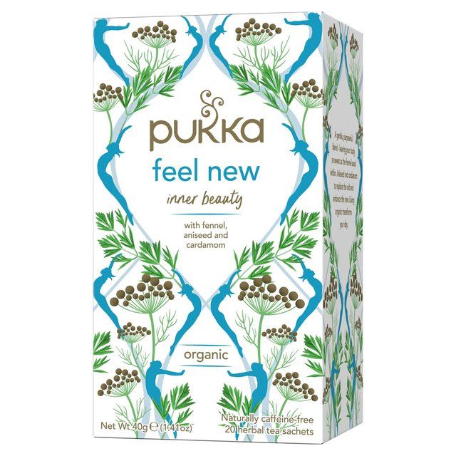 Pukka Tea Feel New Tea Bags   20 per pack GOODS M&S   