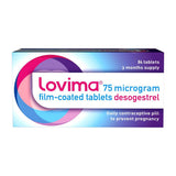 Lovima 75 Microgram Film-Coated Tablets 84s - 3 month supply Intimate Care Boots   