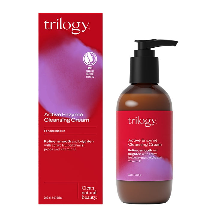 Trilogy Active Enzyme Cleansing Cream 200ml Cleanser & Toner Holland&Barrett   