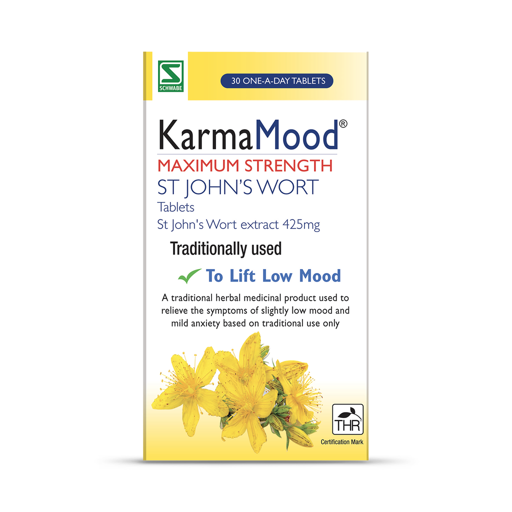 Schwabe Pharma KarmaMood St John's Wort 425mg 30 Tablets