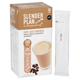 Superdrug Slenderplan Meal Replacement Shake Cafe Latte x10 GOODS Superdrug   