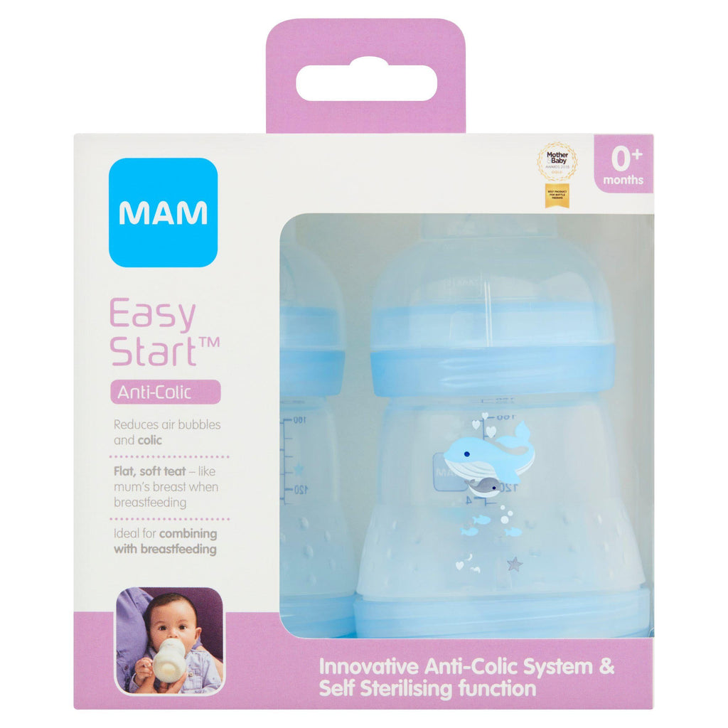 Mam Anti-Colic Bottle x2 160ml