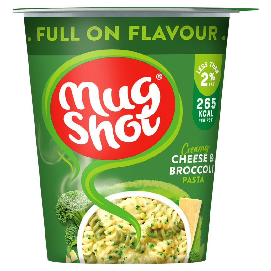 Mug Shot Cheese & Broccoli Pasta GOODS ASDA   