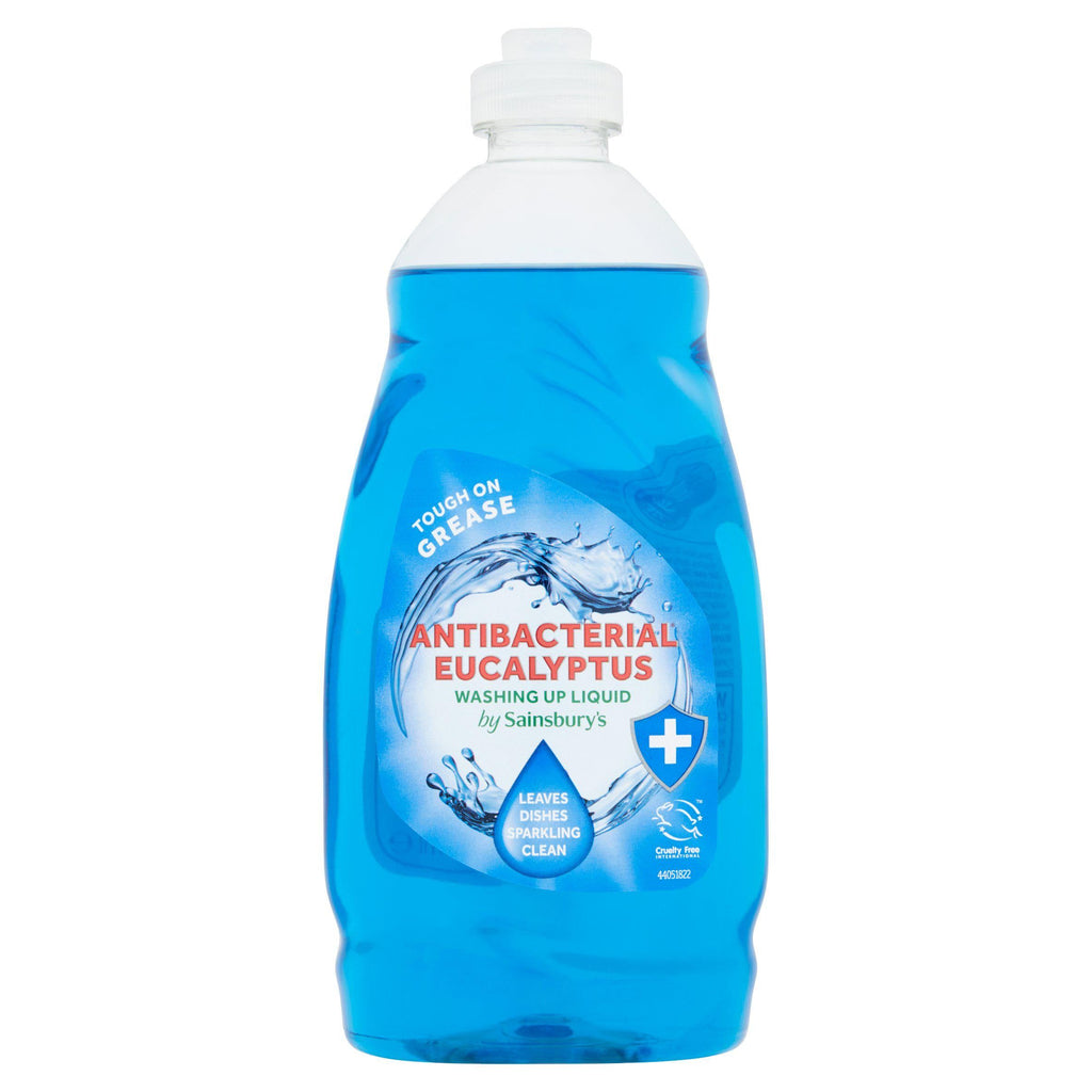 Sainsbury's Antibacterial Eucalyptus Washing Up Liquid 450ml