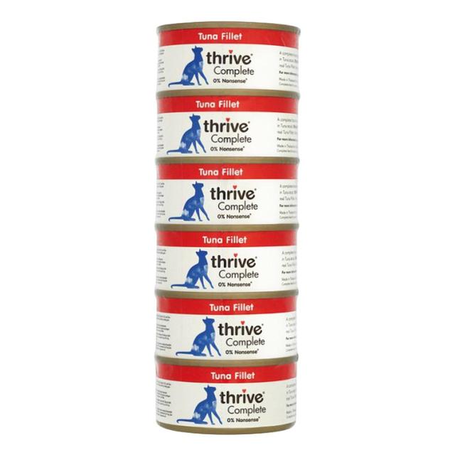 Thrive Complete Cat Food Tuna Fillet   6 x 75g