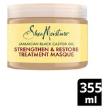 SheaMoisture Strengthen & Restore Hair Treatment Mask Jamaican Black Castor Oil Silicone and Sulphate Free 355 ml GOODS Boots   