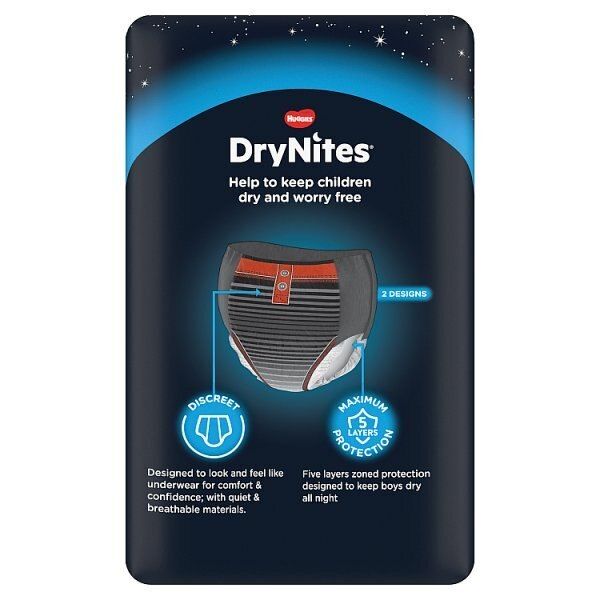 Huggies DryNites 8-15 Years Boy's Pyjama Pants x 9