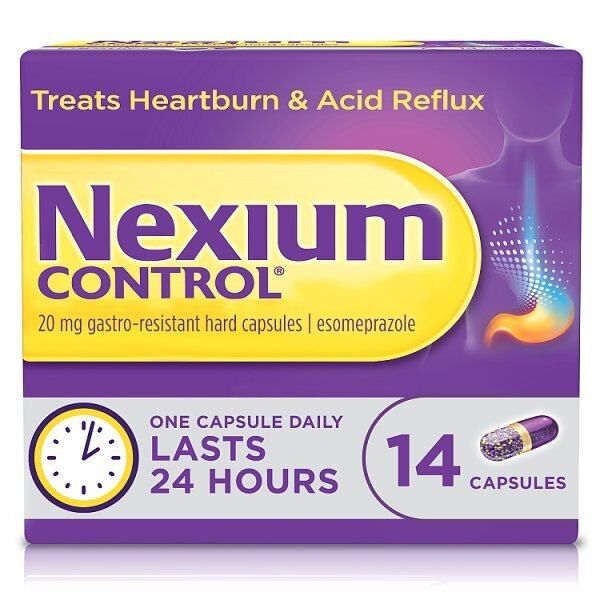 Nexium Control Capsules Gastro-Resistant 14 Capsules GOODS Superdrug   