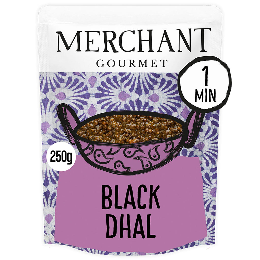 Merchant Gourmet Rich Black Dhal with Black Lentils & Coconut Cream 250g