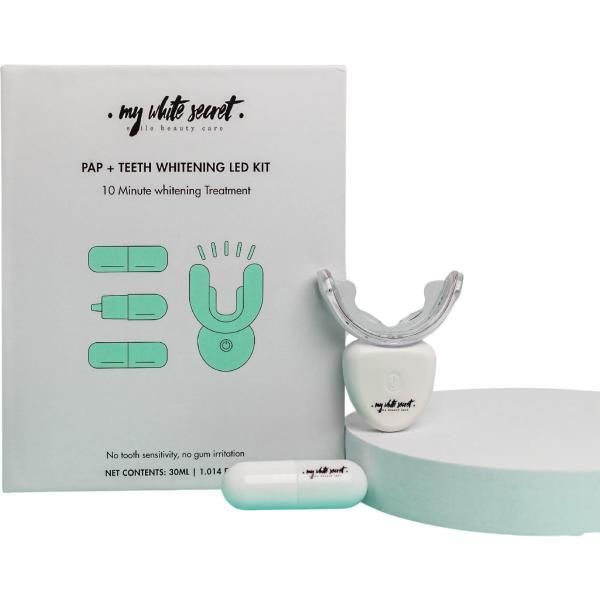 My White Secret Teeth Whitening Led Kit 4pc GOODS Superdrug   