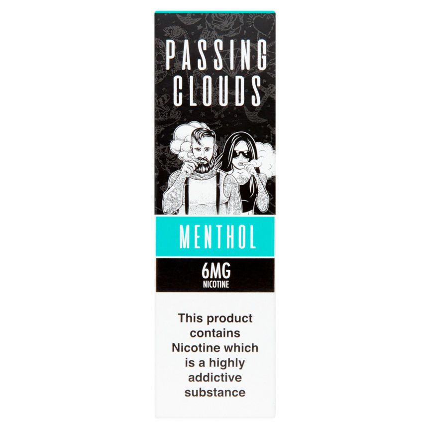 Passing Clouds Clouds Menthol 6mg Nicotine