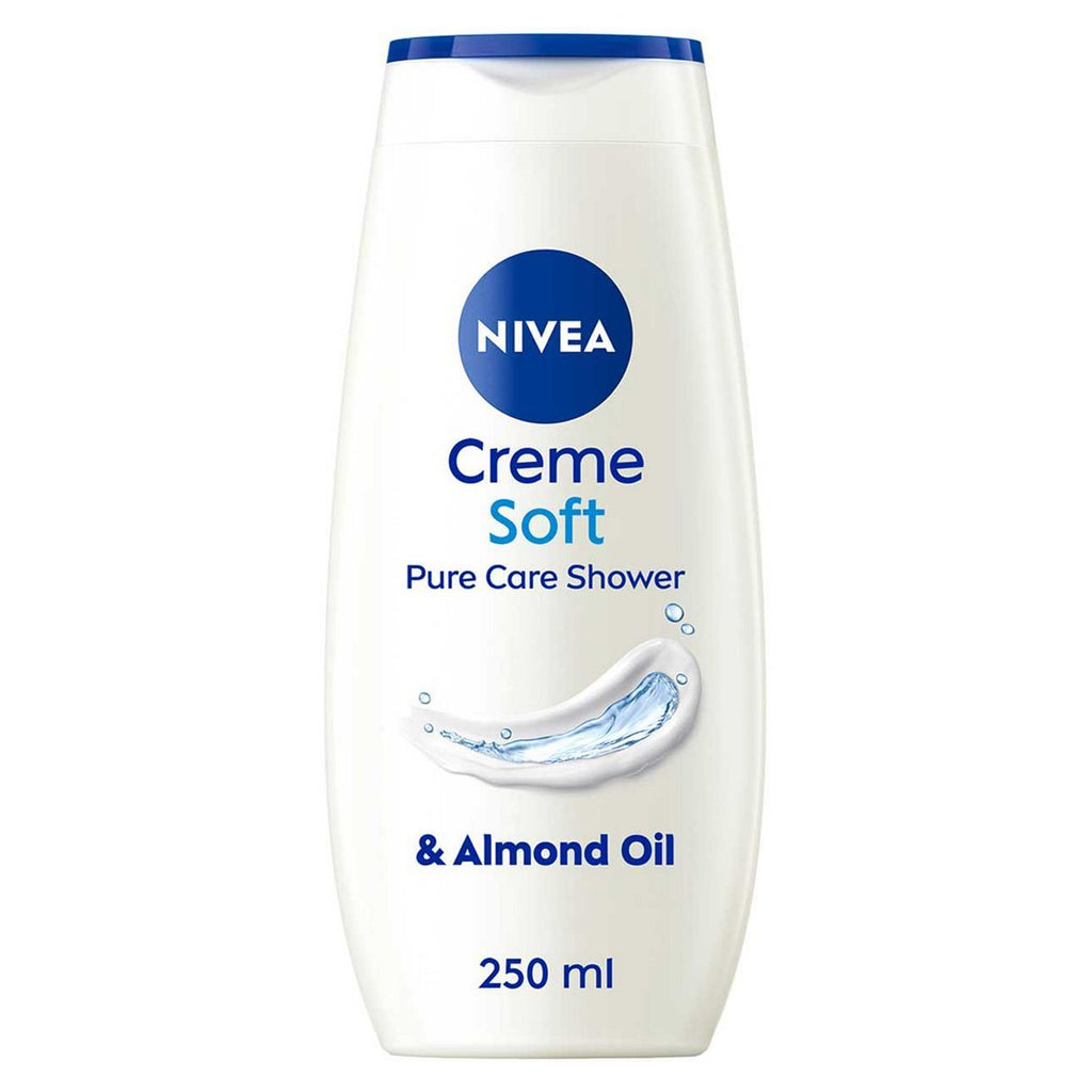 NIVEA Shower Cream Gel, Rich Moisture Soft 250ml