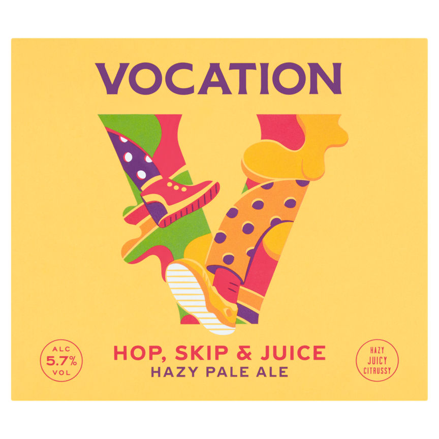 Vocation Hop, Skip & Juice Hazy Pale Ale GOODS ASDA   