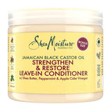 SheaMoisture Jamaican Black Castor Oil Strengthen & Restore Leave-In Conditioner 431ml GOODS Boots   