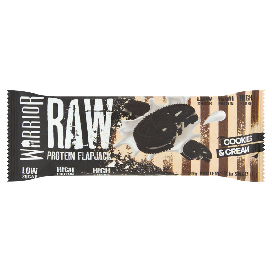 Warrior Raw Cookies & Cream Protein Flap Jack