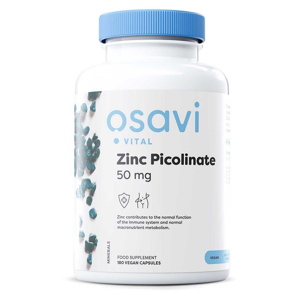 Osavi Zinc Picolinate, 50mg - 180 vegan caps