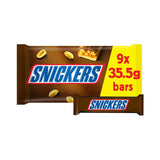 Snickers Chocolate Snack Size Bars Multipack 9 x 35.5g GOODS ASDA   