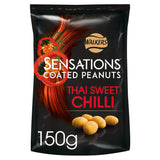 Sensations Thai Sweet Chilli Coated Peanuts 150g Lunchbox snacking Sainsburys   