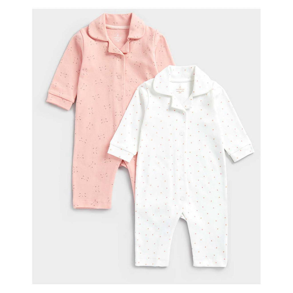 Mothercare Cat All-in-One Baby Pyjamas