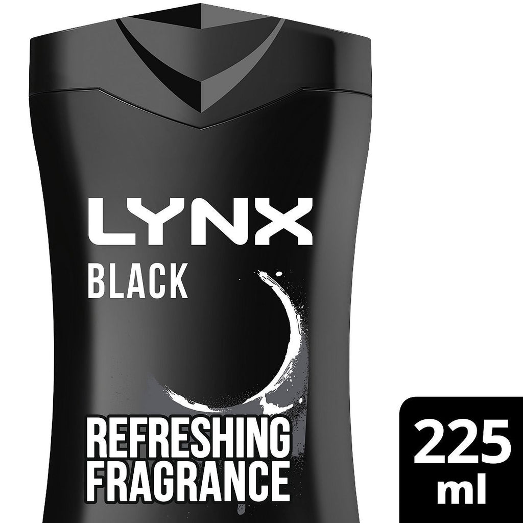 Lynx Black Shower Gel 225ml