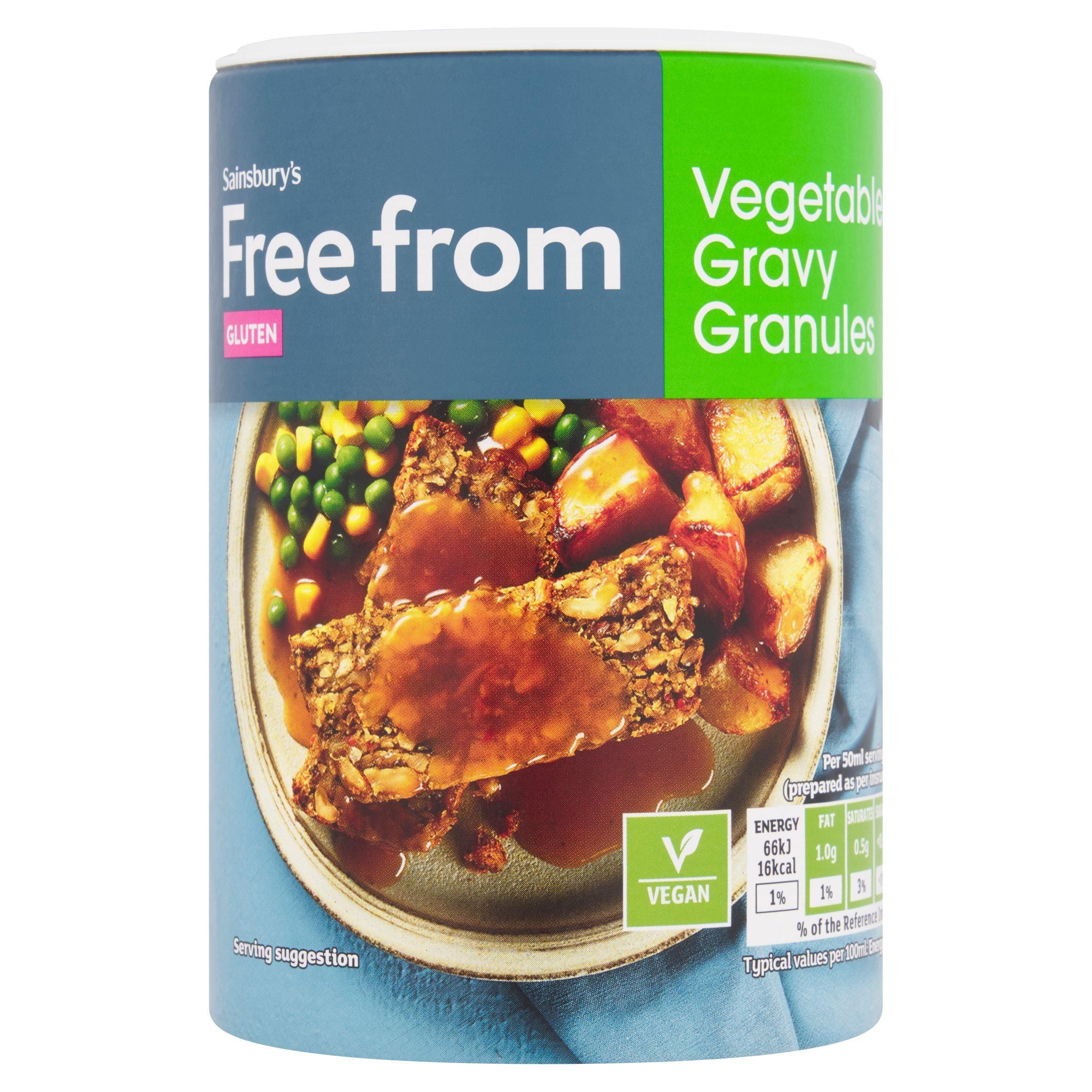 Sainsbury's Free From Vegetable Gravy Granules 170g Christmas Freefrom Sainsburys   