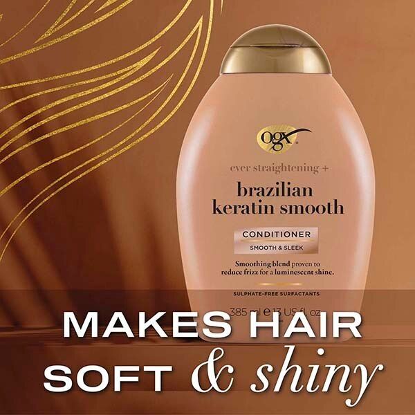 OGX Brazilian Keratin Therapy Conditioner 385ml GOODS Superdrug   