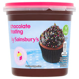 Sainsbury's Chocolate Icing 400g Decorations toppings & fillings Sainsburys   