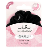 invisibobble SPRUNCHIE Black, Scrunchie with Spiral Hair Tie