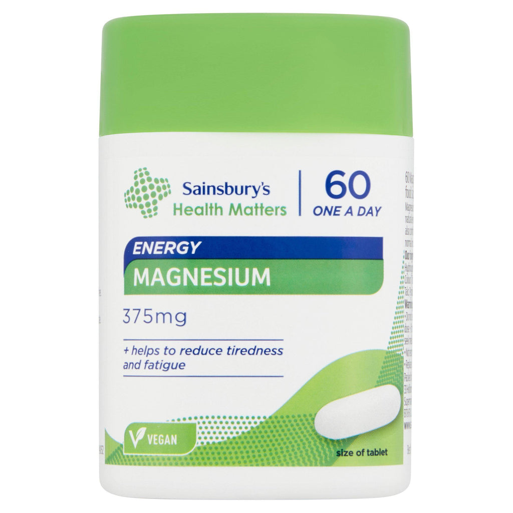 Sainsbury's Magnesium 375mg