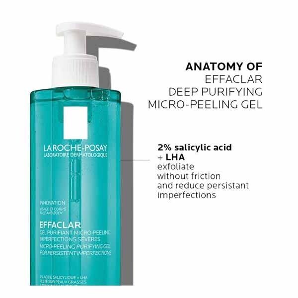 La Roche-Posay Effaclar M-P Gel Cleanser 400ml