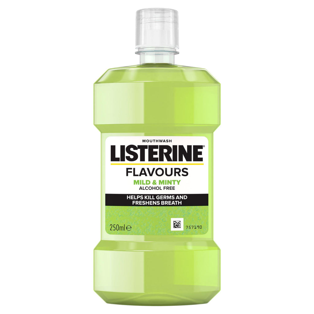 Listerine Flavours Mild & Minty Mouthwash 250ml