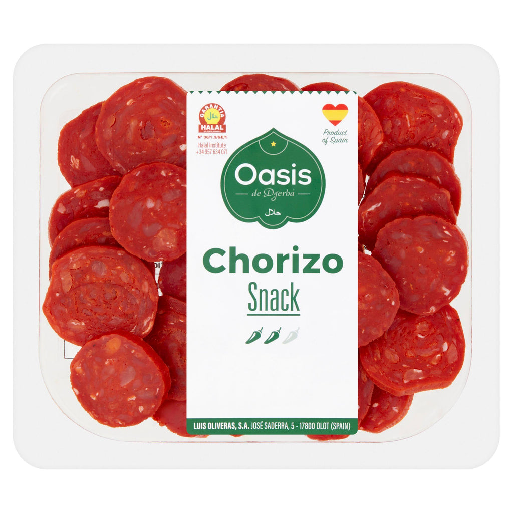 L'oasis Halal Turkey Chorizo Tapas 80g