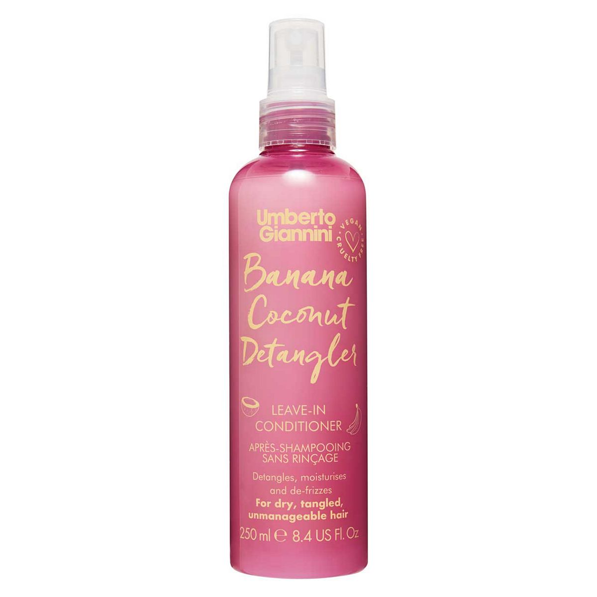 Umberto Giannini Banana Coconut Detangler 250ml GOODS Boots   