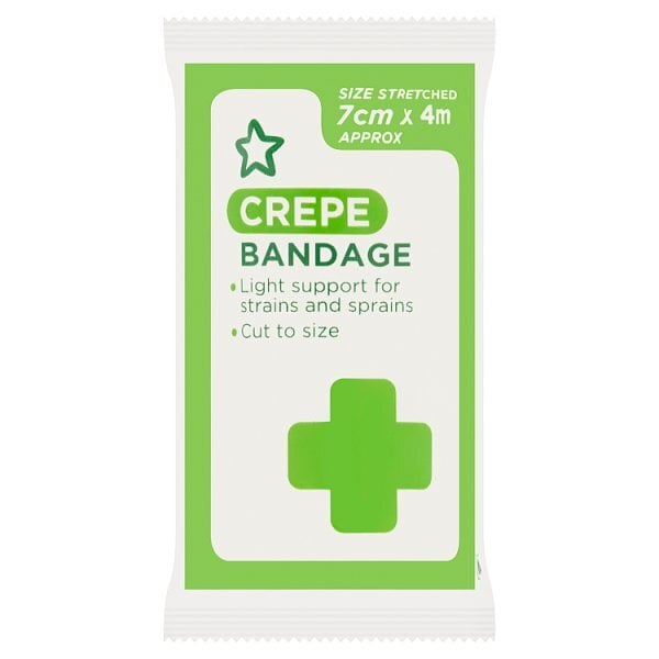 Superdrug Crepe Bandage 7cm X 4m GOODS Superdrug   