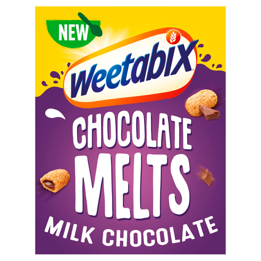 Weetabix Chocolate Melts Milk Chocolate Cereals ASDA   