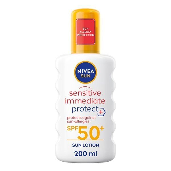 Nivea Sun Sensitve Allergy Protect Sun Cream Spf50+, 200Ml GOODS Superdrug   