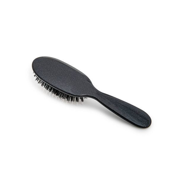 Rock & Ruddle Black Stardust Small Mix Bristle Hairbrush